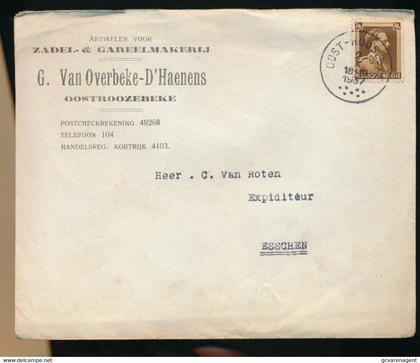 COVER - OOSTROOZEBEKE - ZADEL & GAREELMAKERIJ - G.VAN OVERBEKE - D'HAENENS