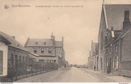 Oost-Roosbeke - Oostrozebeke - Smallestokstraat - Feldpostkarte (2 scans)