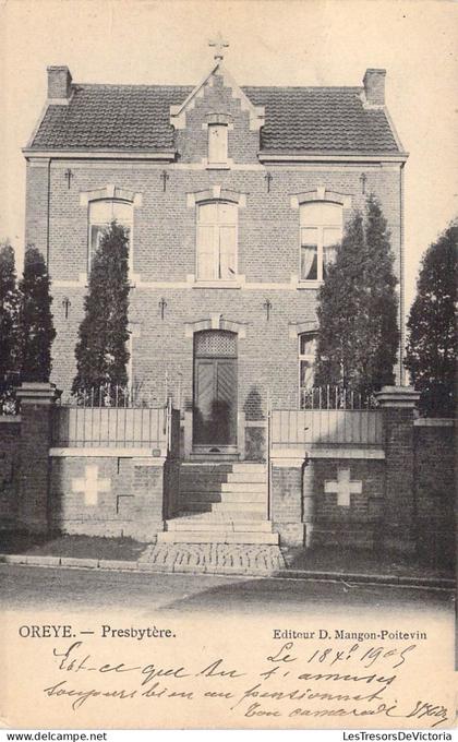 [-50%] BELGIQUE - OREYE - Presbytère - Editeur D Mangon Poitevin - Carte Postale Ancienne