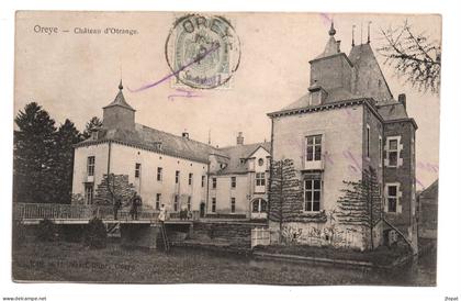 BELGIQUE - OREYE Château d'Otrange, pionnière