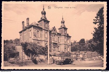 +++ CPA - OTTIGNIES - Hôtel de ville   //