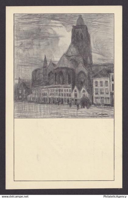 ENGLAND, Vintage postcard, Oudenaarde, Unused