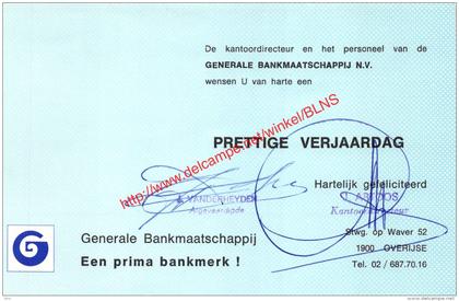 Generale Bankmaatschappij - Overijse