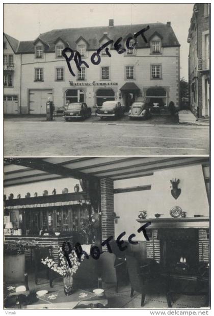 Maissin-Libin   HOTEL DE COMMERCE / CARTE DOUBLE ( grand format 14.5 x 10.5 cm ) regarder scan pour detail