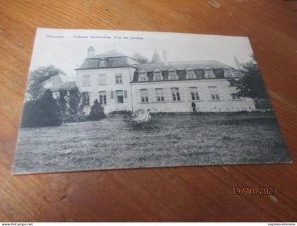 Peruweltz, Chateau Cerfontaine, Vue des Jardins