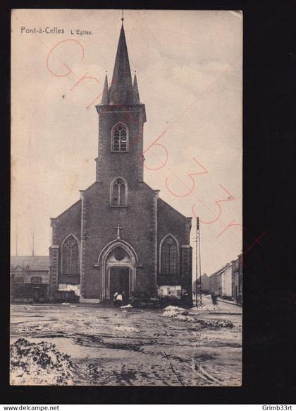 Pont-à-Celles - L'Eglise - postkaart