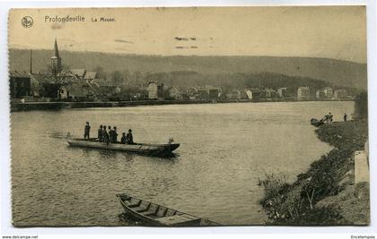 CPA - Carte Postale - Belgique - Profondeville - La Meuse - 1934 ( SV5573 )