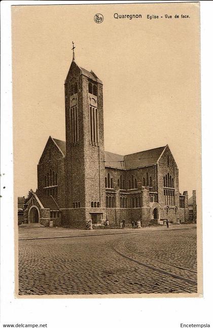 CPA Carte postale-Belgique-Quaregnon- Eglise vue de face - VM30436