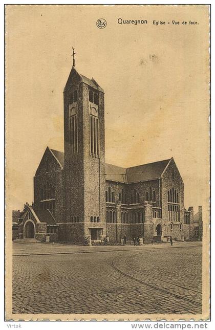 Quaregnon :  Eglise - Vue de face