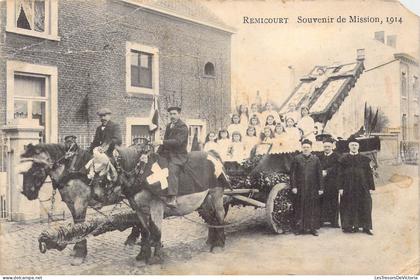 [-50%] BELGIQUE - Remicourt - Souvenir de Mission, 1914 - Carte postale ancienne