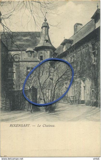 Rixensart  :  chateau............1908