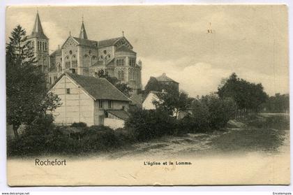 CPA - Carte Postale - Belgique - Rochefort - L'Eglise et la Lomme  (SV6723)