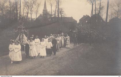 Elingen  Pepingen  FOTOKAART  van de processie