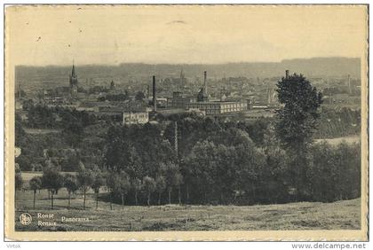 Ronse - Renaix :  panorama  ( geschreven met zegel )