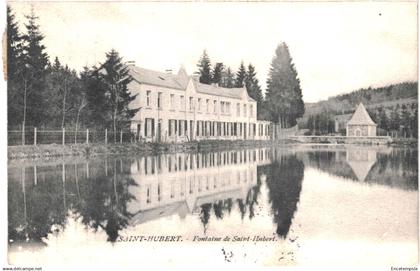 CPA Carte postale Belgique Saint Hubert Fontaine de Saint Hubert 1905  VM90017ok