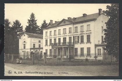 +++ CPA - BAILLONVILLE - Château - Nels N° 228   //