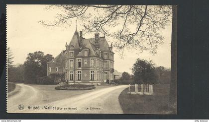 CPA - WAILLET - Le château - Nels 286  //