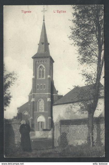 +++ CPA - TIGNEE - Soumagne - L'Eglise   //