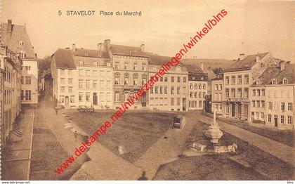 Place du Marché - Stavelot