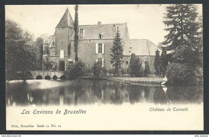 +++ CPA - Environs de Bruxelles - Château de TERNAT - TERNATH - Kasteel - Nels série 11 N° 12   //