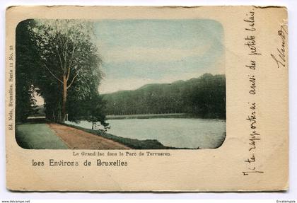 CPA - Carte postale - Belgique - Tervuren - Le Grand Lac dans le Parc de Tervuren - 1900 (CP2516)