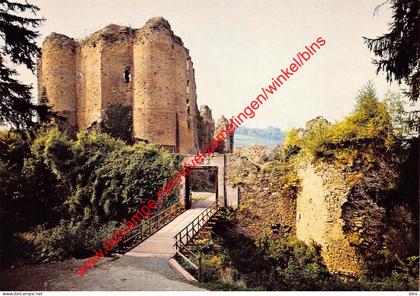 Le Château de Franchimont - vue du Donjon - Theux