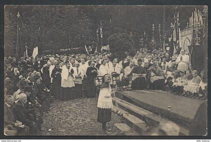 +++ CPA - ROSSIGNOL - Tintigny - Manifestation patriotique 1920 - Mgr Heylen ,Namur et Ginisty , Verdun //