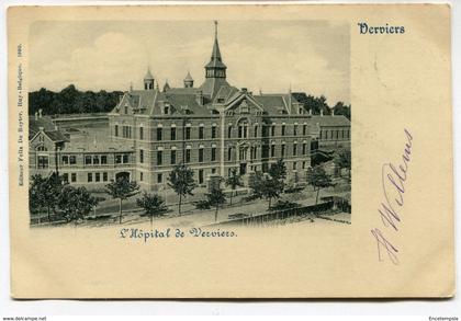 CPA - Carte Postale - Belgique - Verviers - L'Hôpital de Verviers - 1899 (WB12951)