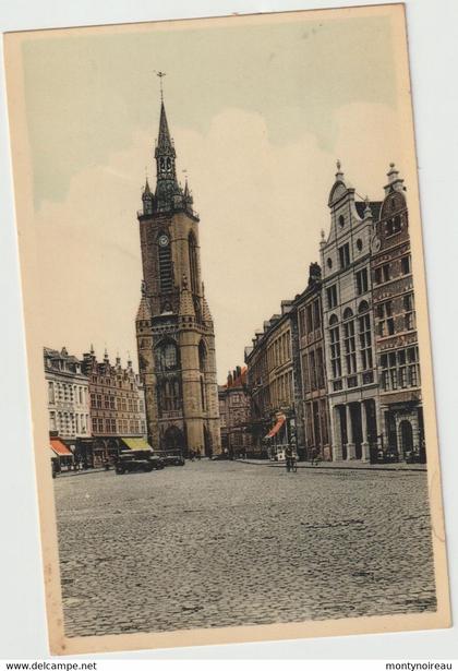 Belgique :  TOURNAI  : le    beffroi