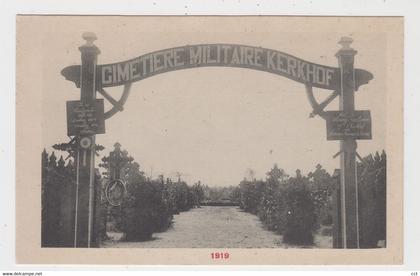 Westvleteren  Vleteren  Cimetière militaire kerkhof 1919