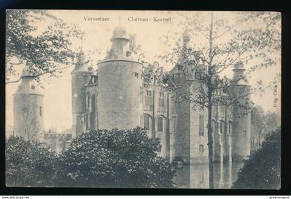 VORSSELAER    CHATEAU  KASTEEL         2 SCANS