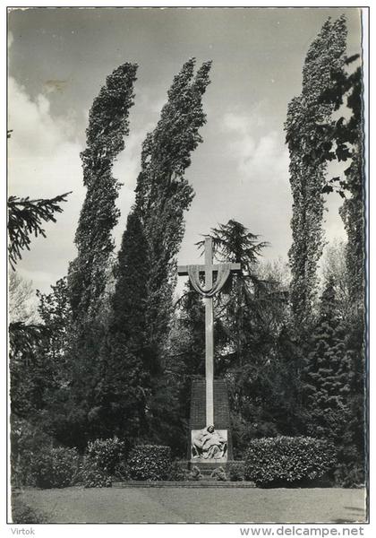 Vosselaar :  Het park met Pieta     (  groot formaat )