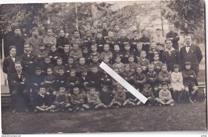 Nil-Saint-Vincent  ( Walhain )    ecole -  classe   carte photo