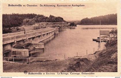 Waimes - Weismes - ROBERTVILLE - le barrage