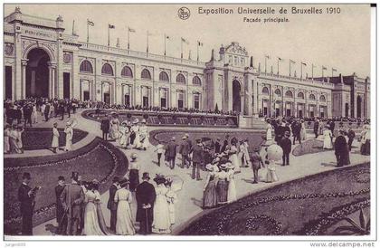 Brussel 1910 - Facade principale (2717)