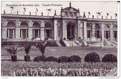 Brussel 1910 - Facade principale (2730)