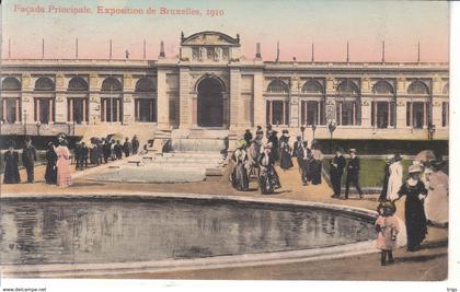 Bruxelles (Exposition de 1910) - Façade Principale