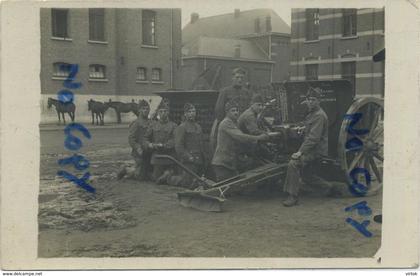 MILITARIA :  soldats : Yser - Eesen - Kortemark   ( carte photo )