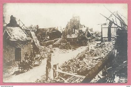 West-Vlaanderen - Flandre occidentale - Carte photo - Foto - A localiser - Ruines - Guerre 14/18 - Carte N° 43