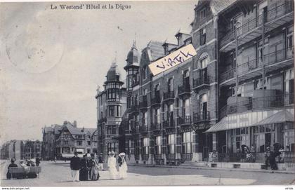 WESTENDE :      HOTEL Westende  1910