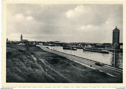 ZELZATE =   KANAAL VAN TERNEUZEN EN PANORAMA VAN ZELZATE