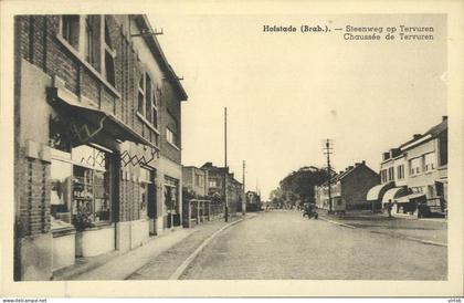 HOFSTADE (Zemst) - Steenweg op Tervuren - Met links de winkel van de uitgever - Uitg. Louis van Kerckhoven