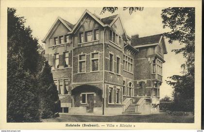 HOFSTADE (Zemst)  :   Villa Allricht / Uitg. Louis Van Kerckhoven / Kunstfotographie E. Beernaert Lokeren