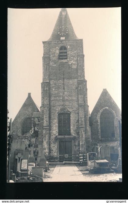 OOSTWINKEL  FOTO  12 X 7.5 CM     KERK