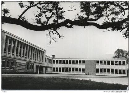 Zonhoven :  Gemeentehuis   ( groot formaat  15 x 10 cm ) uig. drukkerij Bongaerts