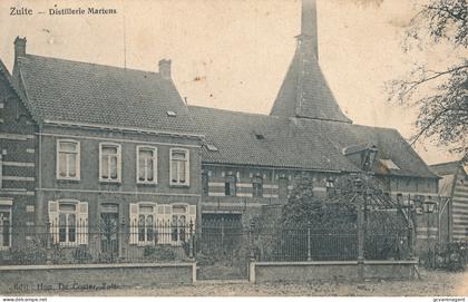 ZULTE   DISTILERIE MARTENS           2 SCANS