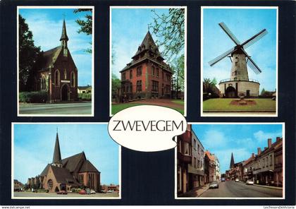 BELGIQUE - Zwevegem - Multivues - Carte postale