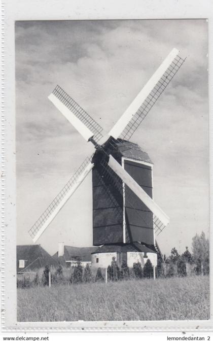 Zwevegem - Driezolder staakmolen. Reeks Windmolens van West-Vlaanderen. *