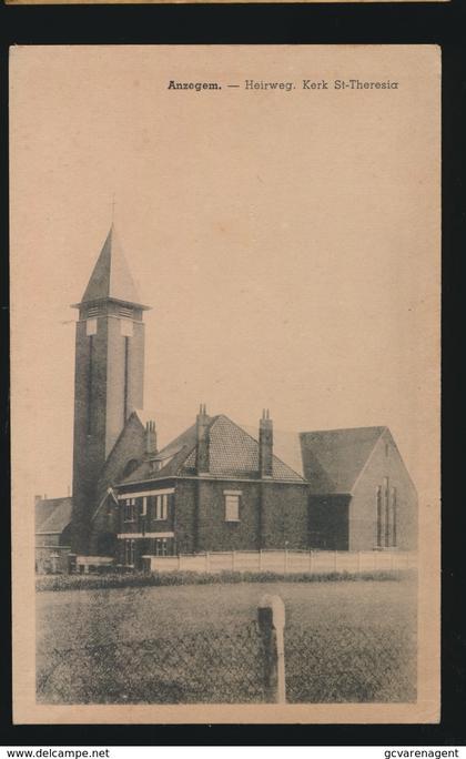 ANZEGEM  HEIRWEG  KERK ST THERESIA