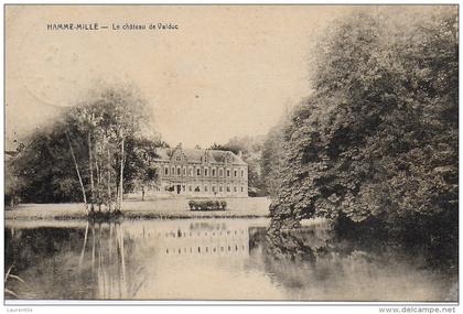 BEAUVECHAIN.  HAMME-MILLE.  LE CHATEAU DE VALDUC.